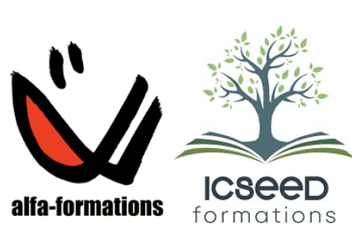 Logos d'Alfa et d'ICSEED Formations