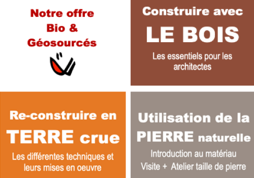 Formations bio et géosourcés